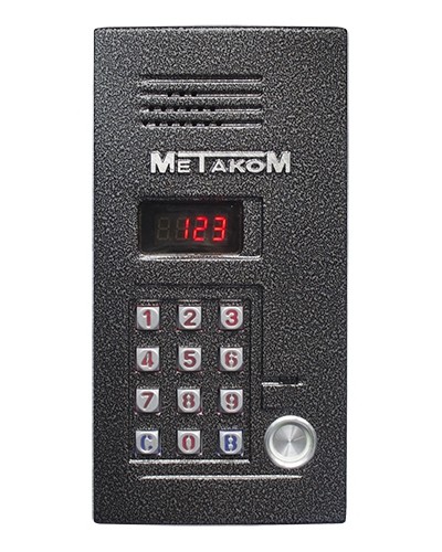 Блок вызова домофона Метаком MK2012-TM4EN в Иваново Блоки вызова многоабонентные Pintop.ru