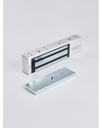 R-Lock RL-EM350-L0S - Электромагнитный замкок, 350кг, DC12/24B, цвет серебристый сатинированный алюминий RAL 7047 в Иваново Электромагнитные замки Pintop.ru