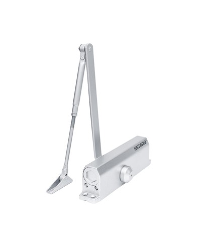 Доводчик NOTEDO DC-160 DA EN1-5, с задержкой закрывания, с рычажной тягой, (коричневый) (RAL8016) в Иваново Доводчики Pintop.ru