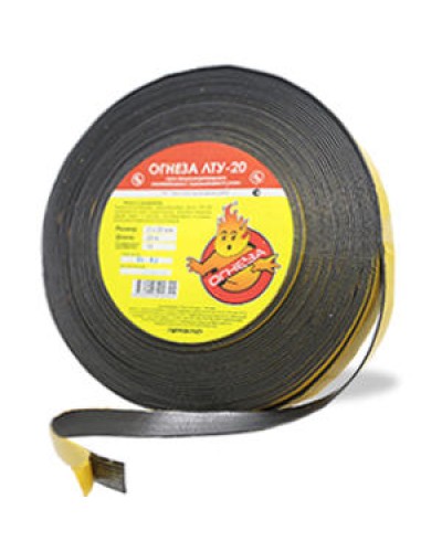 Лента термоуплотнительная Огнеза ОГНЕЗА-ЛТУ 2*20 мм., рулон 25 пог.м. в Иваново Дополнительное оборудование пожаротушения Pintop.ru