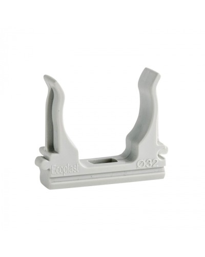 CF32G Держатель (клипса), без галогена, для труб D32мм (10шт) Экопласт (41732-10HF) в Иваново Держатели, клипсы, скобы Pintop.ru