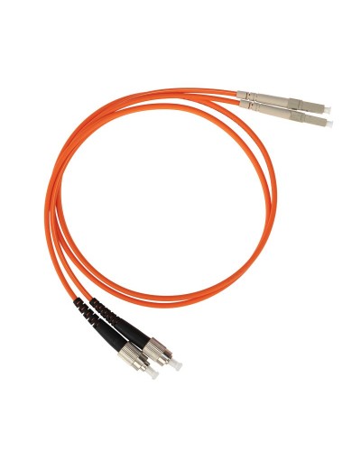 Патч-корд оптический переходной (MM), 50/125 (OM2), LC/UPC-FC/UPC, (Duplex), LSZH, 1м 50-3267 в Иваново Патч-корды оптические Pintop.ru
