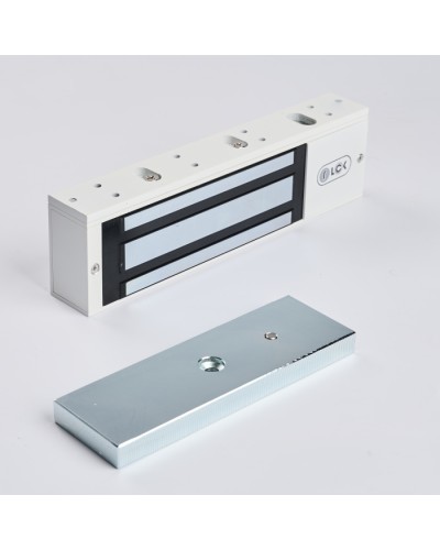 R-Lock RL-EM500-L0W - Электромагнитный замкок, 500кг, DC12/24B, цвет белый, RAL9016(белый) в Иваново Электромагнитные замки Pintop.ru