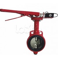 Затвордисковый с ручным приводом с контролем положения УКПЗА Спецавтоматика 3т 125/1,6(Р)-Ф.У3.1-"АМК-125v3"