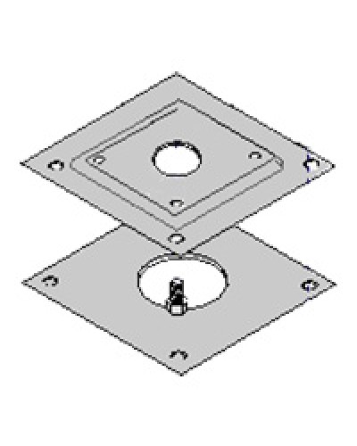 Монтажное основание CLM CLM-N CSS CSS-N DOC-L DOC-LN Came 119RIR001 в Иваново Запчасти для шлагбаумов и автоматики Pintop.ru