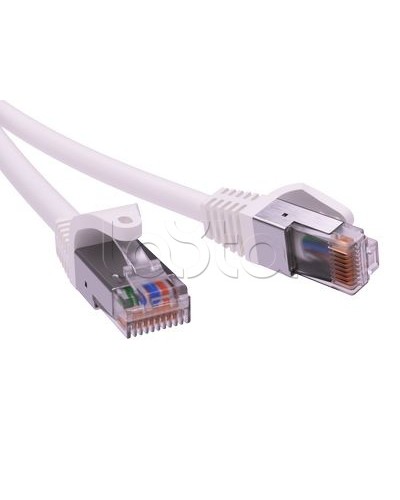 Патч-корд экранированный CAT6 F/UTP 4х2, LSZH, белый, 2м DKC RN6FU4520WH в Иваново Патчкорды (медные) Pintop.ru