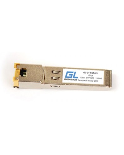 Модуль SFP Gigalink GL-OT-SGRJ45 в Иваново Модули SFP/XFP/GBIC Pintop.ru