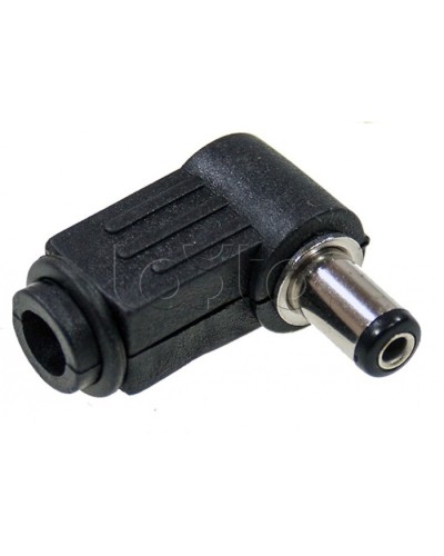 Разъем питания штекер 2.1х5.5x10мм угловой (50шт/уп) REXANT 14-0312 в Иваново Коннекторы Pintop.ru