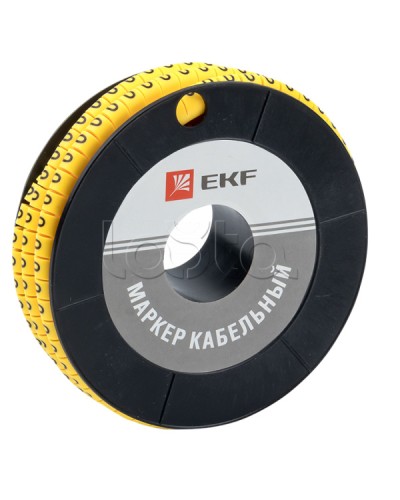 Маркер кабельный 6,0 мм2 0 (350 шт.) (ЕС-3) EKF PROxima (plc-KM-6-0) в Иваново Аксессуары для кабель-канала Pintop.ru