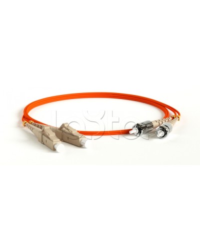 Патч-корд волоконно-оптический Hyperline FC-D2-50-SC/PR-ST/PR-H-5M-LSZH-OR в Иваново Патч-корды оптические Pintop.ru
