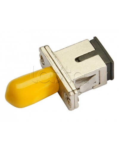 Соединитель проходной ST-SC, SM(для одномодового кабеля), simplex Cabeus ST-SC-SM в Иваново Проходные адаптеры и розетки оптические Pintop.ru