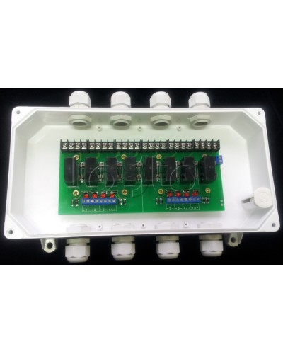 Устройство управления и коммутации Магнито-Контакт УУК-24-08 в Иваново Модули сопряжения Pintop.ru