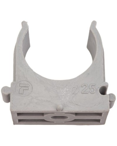 Крепёж-клипса для труб ø25 мм, серая (100 шт/уп)Rexant (28-0125-2) в Иваново Держатели, клипсы, скобы Pintop.ru