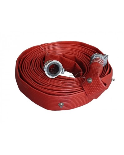 Магнито-Контакт Рукав пожарный перфорированный с дюзами РПМ(Д)-80-1,6-ИМ-УХЛ1 с головками ГР-80 ал, для создания водяных завес в Иваново Пожарные рукава Pintop.ru