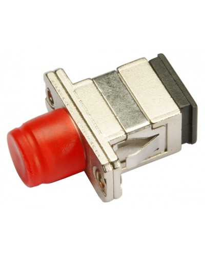 Соединитель проходной SC-FC, SM(для одномодового кабеля), D-тип Cabeus SC-FC-SM в Иваново Проходные адаптеры и розетки оптические Pintop.ru