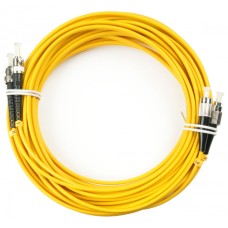 Шнур оптический duplex FC-ST 9/125 sm 15м LSZH Cabeus FOP(d)-9-FC-ST-15m