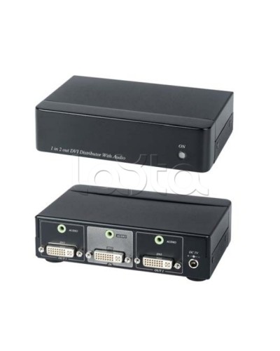 Усилитель-разветвитель DVI и аудио сигнала SC&T DD02A в Иваново Видеоусилители, Модуляторы, Делители Pintop.ru