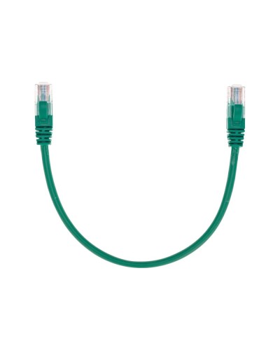 Патч-корд U/UTP, CAT 5e, RJ45-RJ45, 26AWG, LSZH, зеленый, 0,3м REXANT 02-0106-03 в Иваново Патчкорды (медные) Pintop.ru