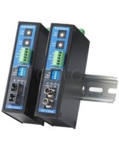 Конвертор RS-232/422/485 в оптику SM (ST) Moxa ICF-1150-S-ST-T в Иваново Дополнительное оборудование для ОПС Pintop.ru