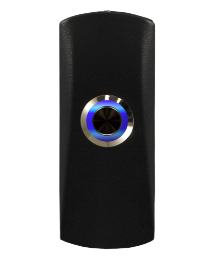 Накладная кнопка выхода с подсветкой Tantos TS-CLICK light (черный) в Иваново Кнопки выхода Pintop.ru