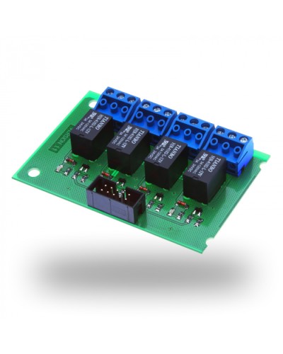 Расширитель релейный Parsec NMO-04 в Иваново Сетевая СКУД Parsec Pintop.ru