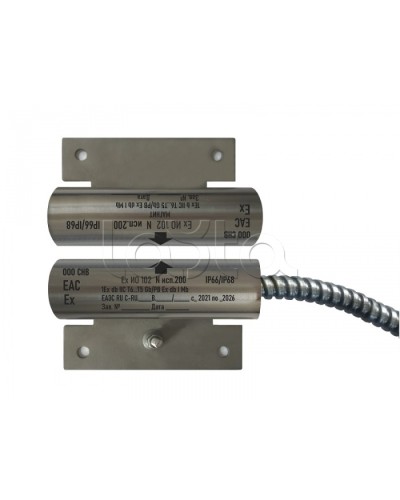 Извещатель охранный точечный магнитоконтактный взрывозащищённый Магнито-контакт Ех ИО102 N исп.200 вывод с магнитом М-200 1Ex d IIC T6 Gb / РB Ex d I Mb в Иваново Извещатели охранные (Ex) Pintop.ru