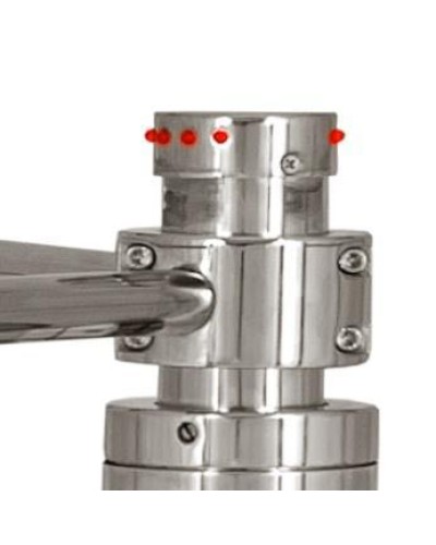 Кольцо разрезное для ограждения к роторному турникету ХРОМ Ростов-Дон в Иваново Дополнительное оборудование для СКУД Pintop.ru