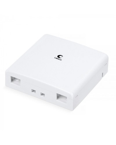 Корпус внешней оптической настенной розетки на 2 SC/LC Cabeus (OB-2SC/LC) в Иваново Кросс оптический Pintop.ru