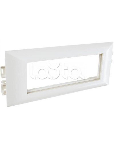 Суппорт с рамкой на 3 поста (45х45) в профиль для кабельных каналов 100х50, 105х50 SPL (100009S) в Иваново Аксессуары для кабель-канала Pintop.ru