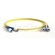 Патч-корд волоконно-оптический Hyperline FC-D2-9-FC/UR-FC/UR-H-3M-LSZH-YL