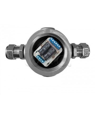 Магнито-Контакт УК-ВК-Ех-12 АЯКС П, с двумя кабельными вводами Ех МКВМ 20 в Иваново Комутационные взрывозащищенные коробки Pintop.ru