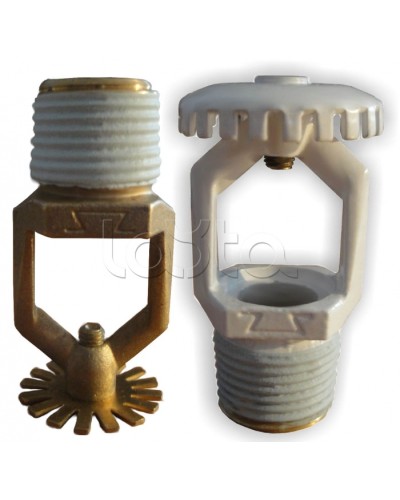 Ороситель дренчерный водяной и пенный Спецавтоматика ДУО0-РВд0,42-R1/2/В3-SU-К80 (белый) (RAL 9016) в Иваново Оросители Pintop.ru