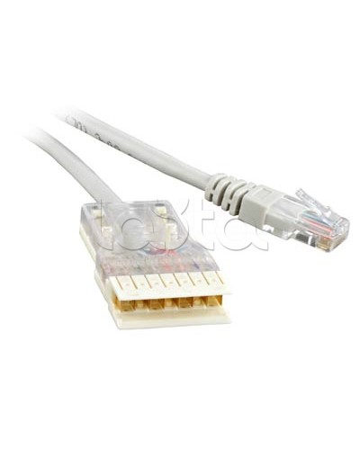 Патч-корд Hyperline PC-110-RJ45-4P-C5e-3M-LSZH-GY в Иваново Патчкорды (медные) Pintop.ru