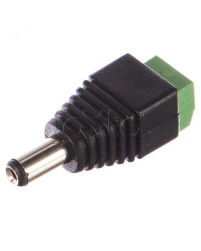 Разъем питания штекер 2.1х5.5 с клеммной колодкой (50шт/уп) REXANT 14-0314 в Иваново Коннекторы Pintop.ru