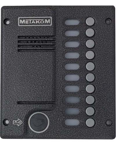 Блок вызова домофона Метаком MК10.2-RFEVN в Иваново Вызывные видеопанели малоабонентные Pintop.ru