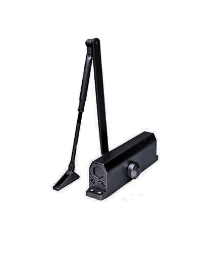 Доводчик NOTEDO DC-180 Лёгкий характер EN5/6/7, с рычажной тягой (чёрный) в Иваново Доводчики Pintop.ru