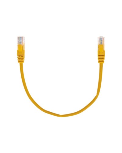 Патч-корд U/UTP, CAT 5e, RJ45-RJ45, 26AWG, LSZH, желтый, 0,3м REXANT 02-0105-03 в Иваново Патчкорды (медные) Pintop.ru