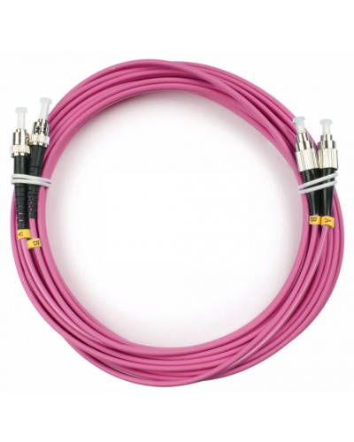 Шнур оптический duplex FC-ST 50/125 mm OM4 7м LSZH Cabeus FOP-50-OM4-FC-ST-7m в Иваново Патч-корды оптические Pintop.ru
