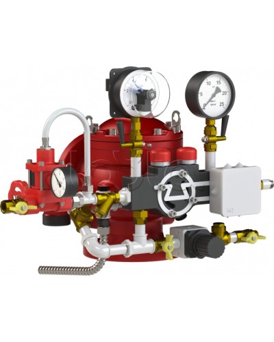 Узел управления спринклерный воздушный Спецавтоматика УУ-С100/1,6В3-ВФ.О4 в Иваново Устройства пуска водяного пожаротушения Pintop.ru