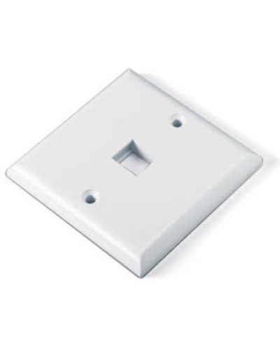 Панель лицевая для 1 вставки Hyperline FP-E-1-WH в Иваново Аксессуары для кабель-канала Pintop.ru