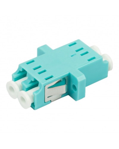 Адаптер оптический проходной LC-LC, OM3, дуплекс (duplex), бирюзовый Datarex DR-541123 в Иваново Коммутационные изделия Pintop.ru