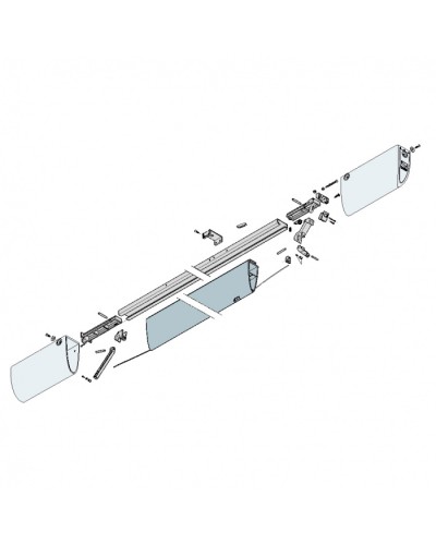 Механизм верхний профиля DF Came 119RIR226 в Иваново Запчасти для шлагбаумов и автоматики Pintop.ru