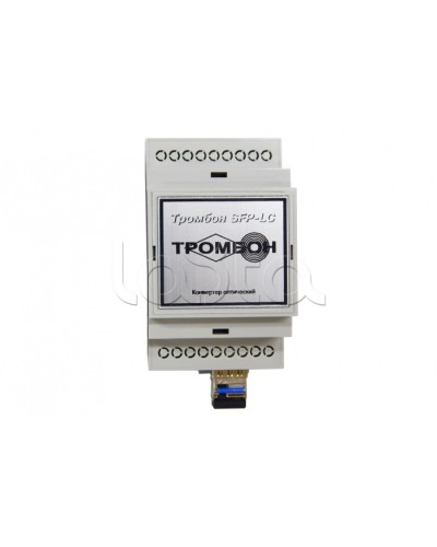 Конвертер оптический Тромбон SFP-LC-A в Иваново Система оповещения и трансляции Pintop.ru