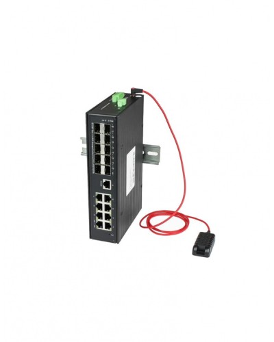 Промышленный управляемый (L2+) Ultra PoE коммутатор NST NS-SW-8G10GX-SPL/IM в Иваново Коммутаторы Pintop.ru