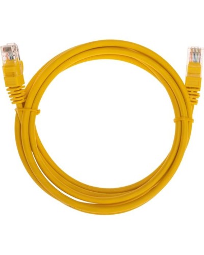 Патч-корд U/UTP, CAT 5e, RJ45-RJ45, 26AWG, LSZH, желтый, 2м REXANT 02-0105-2 в Иваново Патчкорды (медные) Pintop.ru