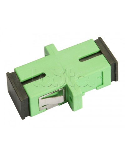 Соединитель проходной SC/APC-SC/APC, SM(для одномодового кабеля), simplex Cabeus SC/APC-SM в Иваново Проходные адаптеры и розетки оптические Pintop.ru