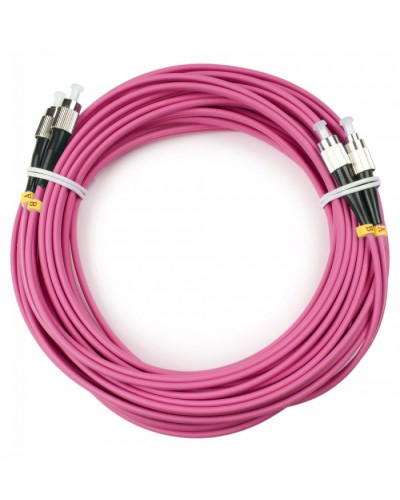 Шнур оптический duplex FC-FC 50/125 mm OM4 20м LSZH в Иваново Патч-корды оптические Pintop.ru
