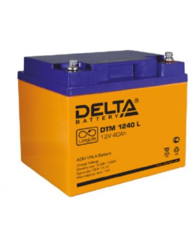 Аккумулятор свинцово-кислотный Delta DTM 1240 L в Иваново Электротехническое оборудование Pintop.ru