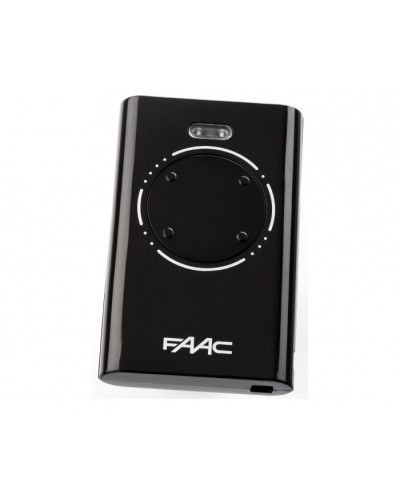 Брелок-передатчик 4-канальный Faac 7870081 (черный) в Иваново Устройства радиоуправления для шлагбаумов и автоматики Pintop.ru