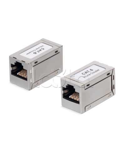 Проходной адаптер RJ45-RJ45 Cabeus (CA-8P8C-C6-SH) в Иваново Коннекторы Pintop.ru